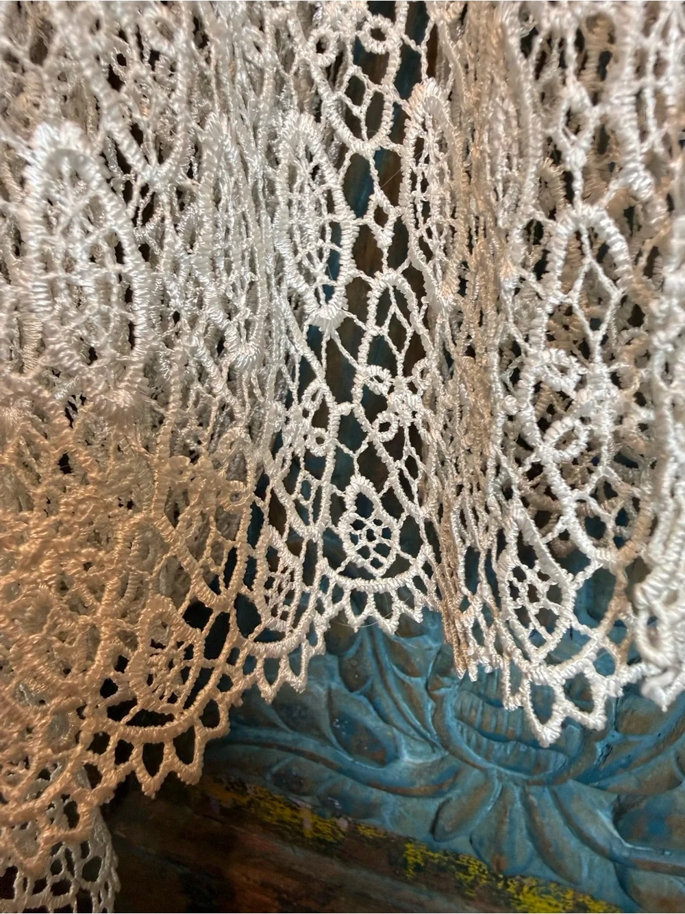 Lace curtain panels Bundle of 4